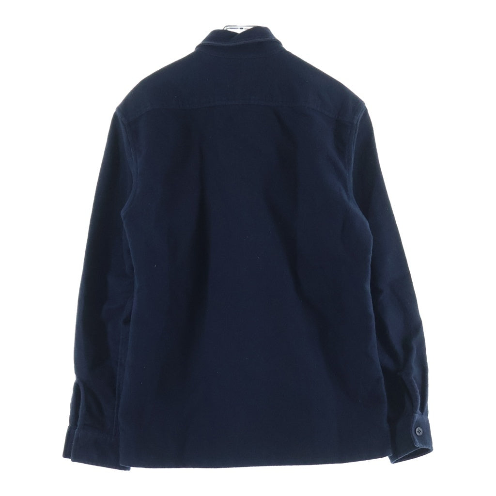 SUPREME(シュプリーム) Brushed Flannel Shirt 長袖シャツ ネイビー
