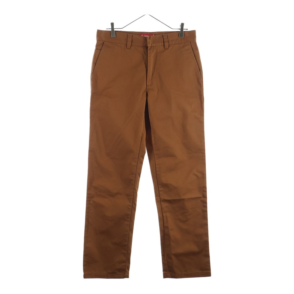 SUPREME(シュプリーム) Work Pant ワークチノパンツ ブラウン