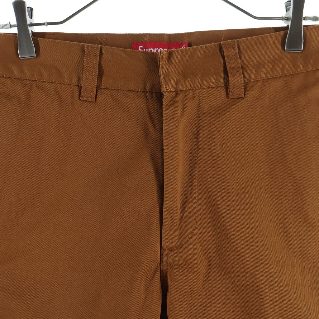 SUPREME(シュプリーム) Work Pant ワークチノパンツ ブラウン