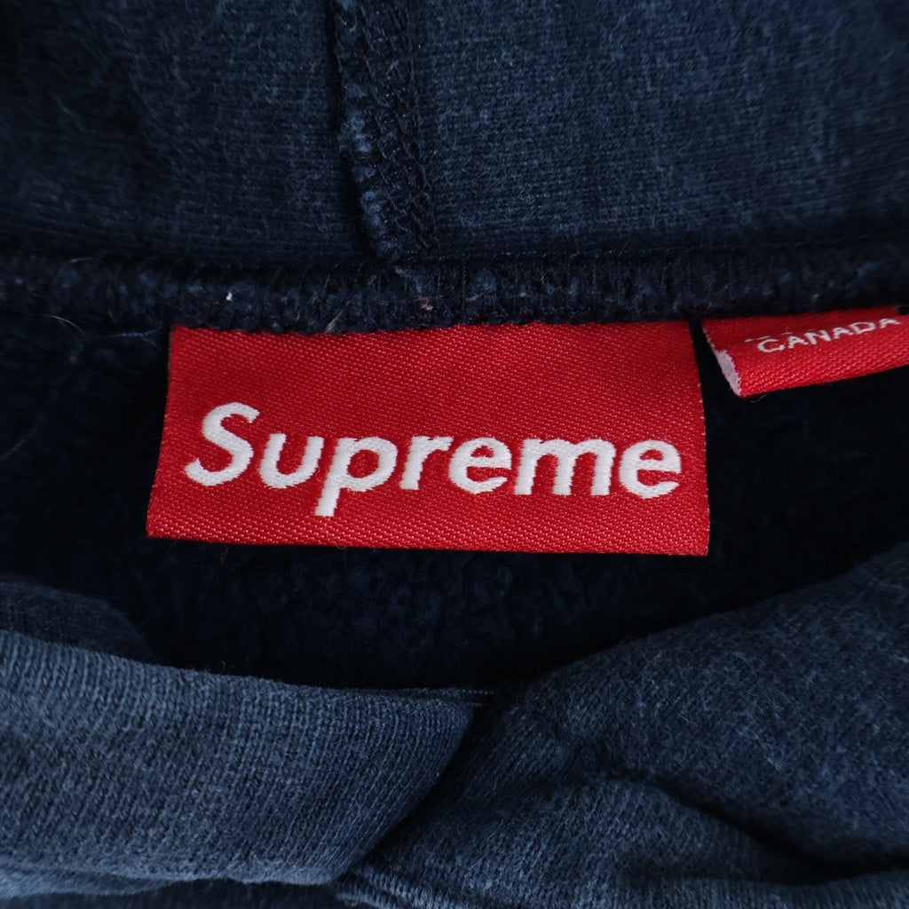 SUPREME(シュプリーム) 09AW JA Pullover Hoodie グラフティロゴ プルオーバーパーカー ネイビー