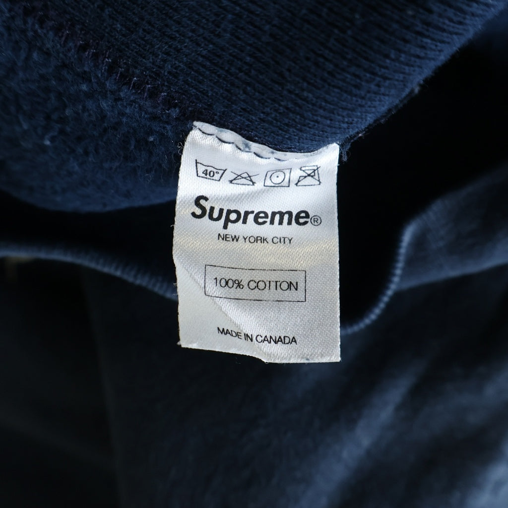 SUPREME(シュプリーム) 09AW JA Pullover Hoodie グラフティロゴ プルオーバーパーカー ネイビー