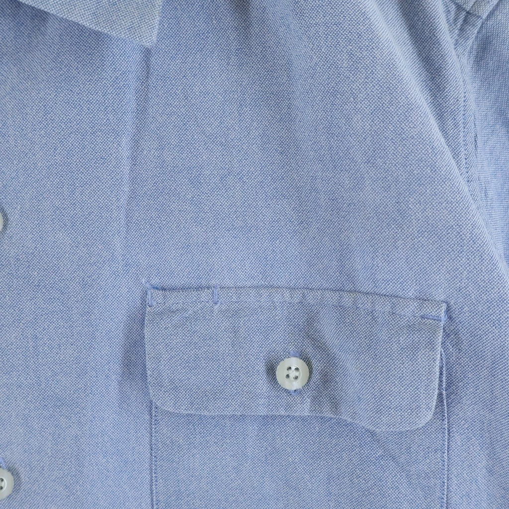 WTAPS(ダブルタップス) フロント刺繍 半袖シャツ ブルー