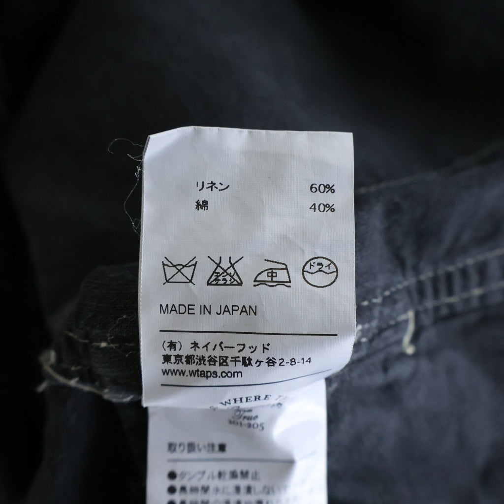 WTAPS(ダブルタップス) カーペンター オーバーオール ブラック