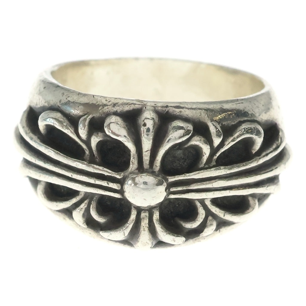 CHROME HEARTS(クロムハーツ) FLRL CRS フローラルクロス リング シルバー