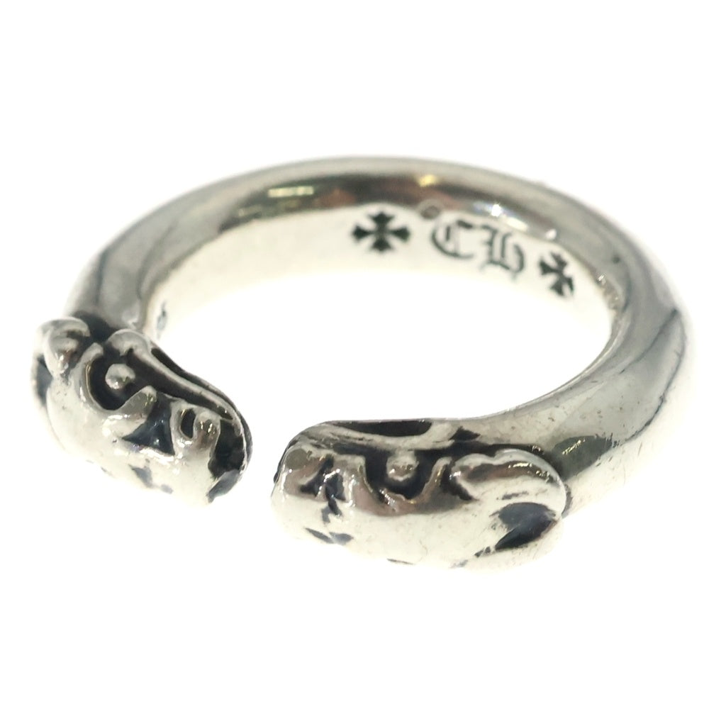 CHROME HEARTS(クロムハーツ) DOUBLE DOG RING ダブルドッグ リング シルバー レディース