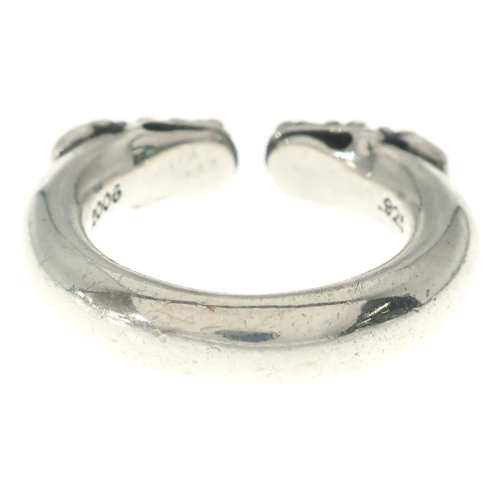 CHROME HEARTS(クロムハーツ) DOUBLE DOG RING ダブルドッグ リング シルバー レディース