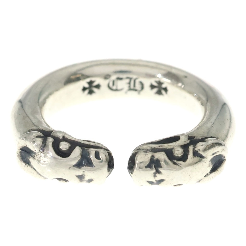 CHROME HEARTS(クロムハーツ) DOUBLE DOG RING ダブルドッグ リング シルバー レディース