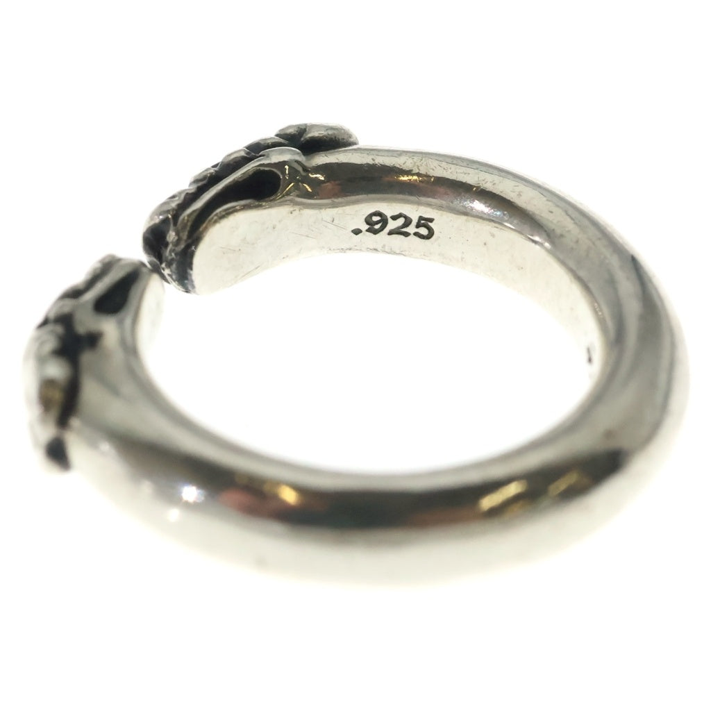 CHROME HEARTS(クロムハーツ) DOUBLE DOG RING ダブルドッグ リング シルバー レディース