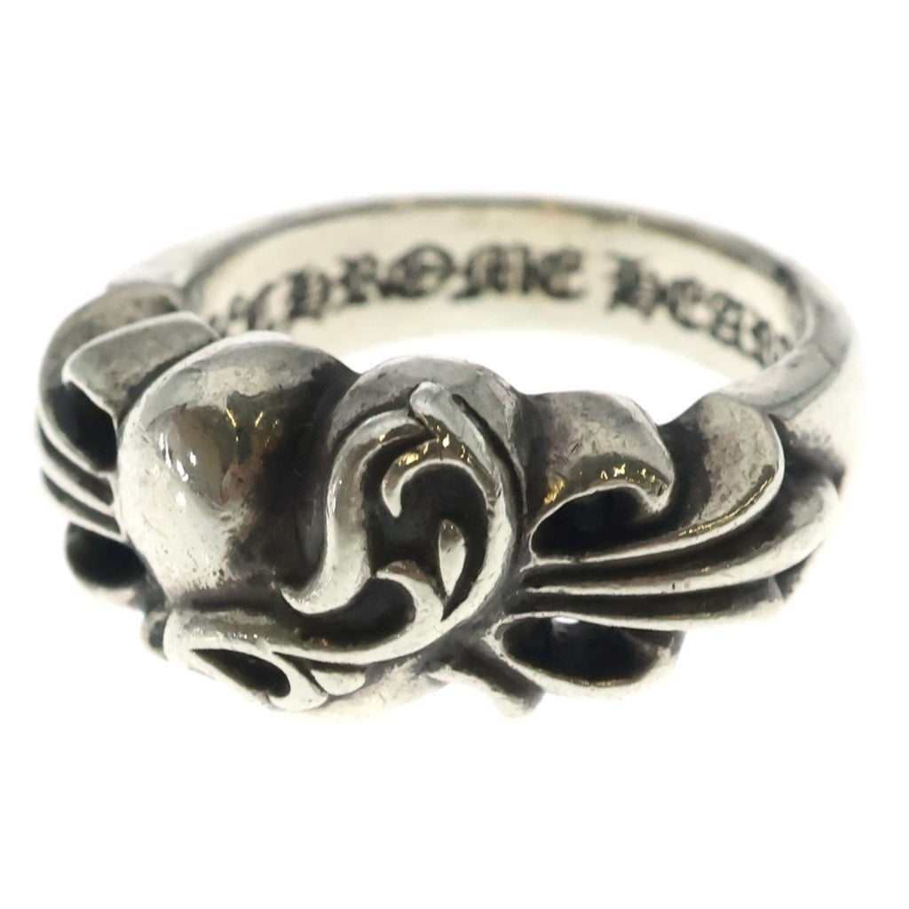 CHROME HEARTS(クロムハーツ) FLRL CRS HRT フローラルハートリング シルバー