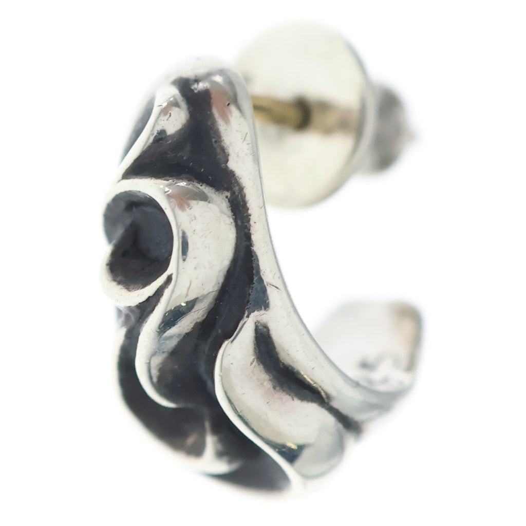 CHROME HEARTS(クロムハーツ) CARVED TEARDROP カーブドティアドロップ ピアス シルバー BCA091