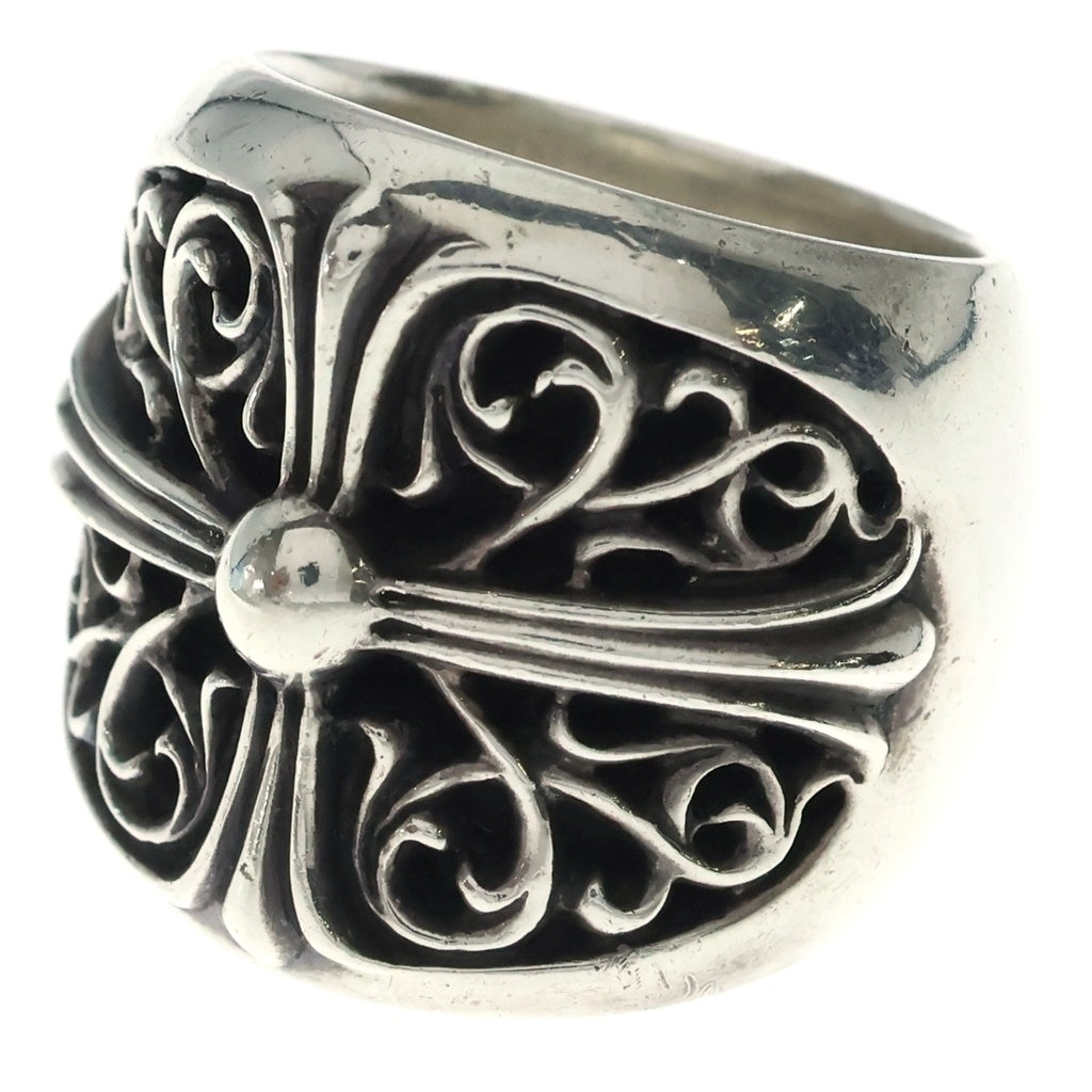 CHROME HEARTS(クロムハーツ) CLASSIC OVAL クラシックオーバルクロス リング シルバー BCA340