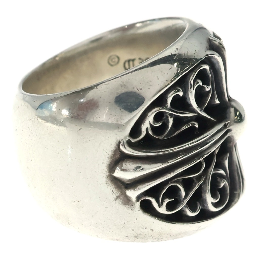 CHROME HEARTS(クロムハーツ) CLASSIC OVAL クラシックオーバルクロス リング シルバー BCA340