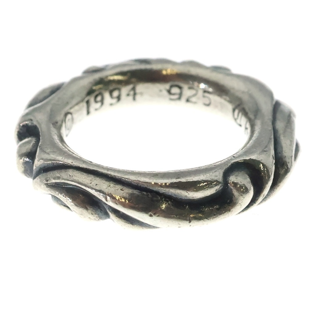 CHROME HEARTS(クロムハーツ) SCRL BAND スクロールバンド リング シルバー BCA351 レディース