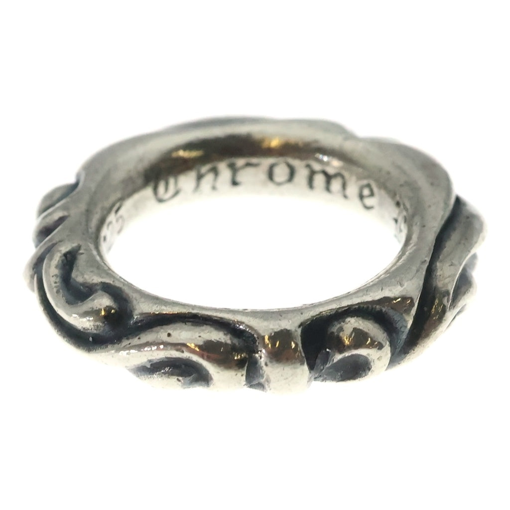 CHROME HEARTS(クロムハーツ) SCRL BAND スクロールバンド リング シルバー BCA351 レディース
