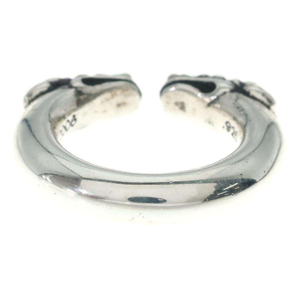 CHROME HEARTS(クロムハーツ) DOUBLE DOG RING ダブルドッグ リング シルバー