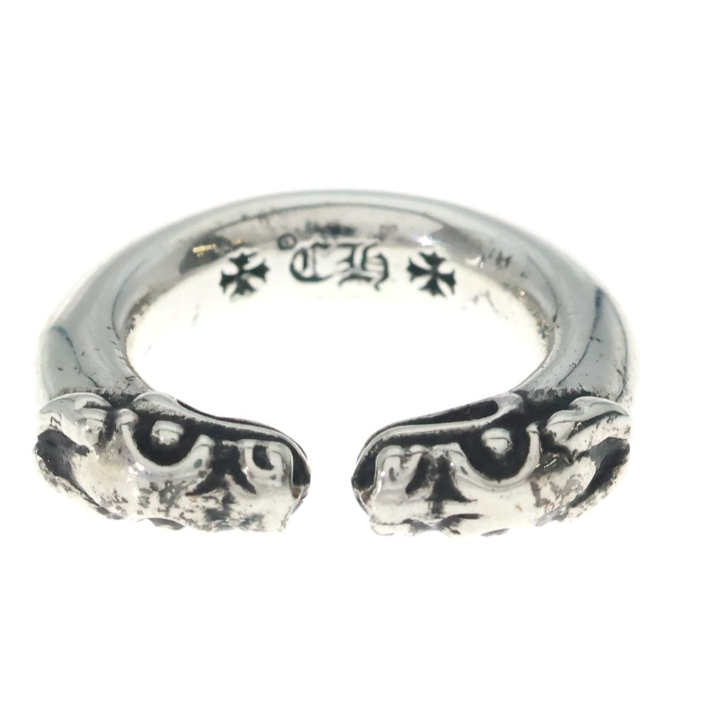 CHROME HEARTS(クロムハーツ) DOUBLE DOG RING ダブルドッグ リング シルバー