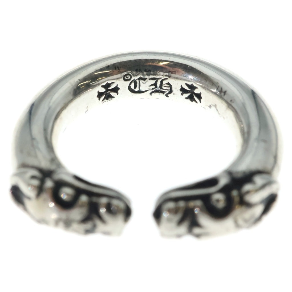 CHROME HEARTS(クロムハーツ) DOUBLE DOG RING ダブルドッグ リング シルバー