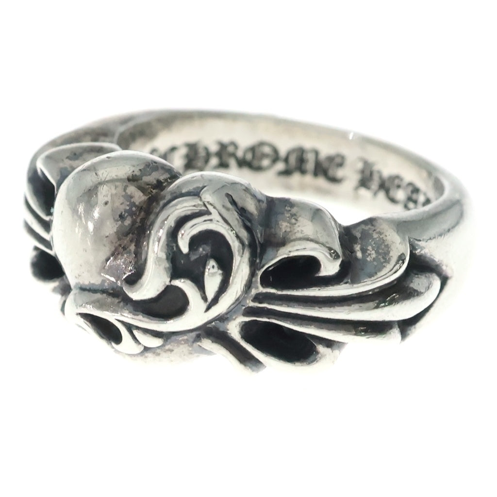 CHROME HEARTS(クロムハーツ) FLRL CRS HRT フローラルハートリング シルバー