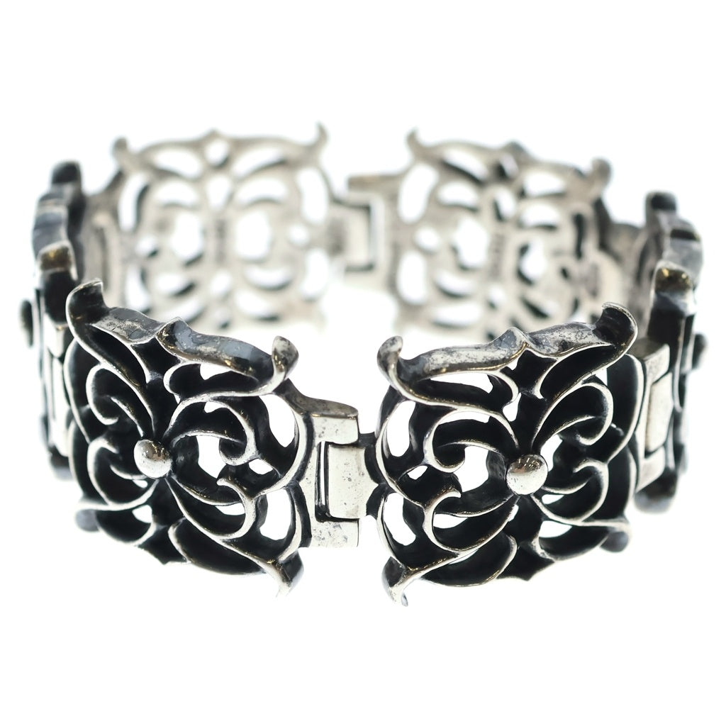 CHROME HEARTS(クロムハーツ) 5LINK WIDE SPIDER LINK ワイドスパイダーリンク ブレスレット シルバー