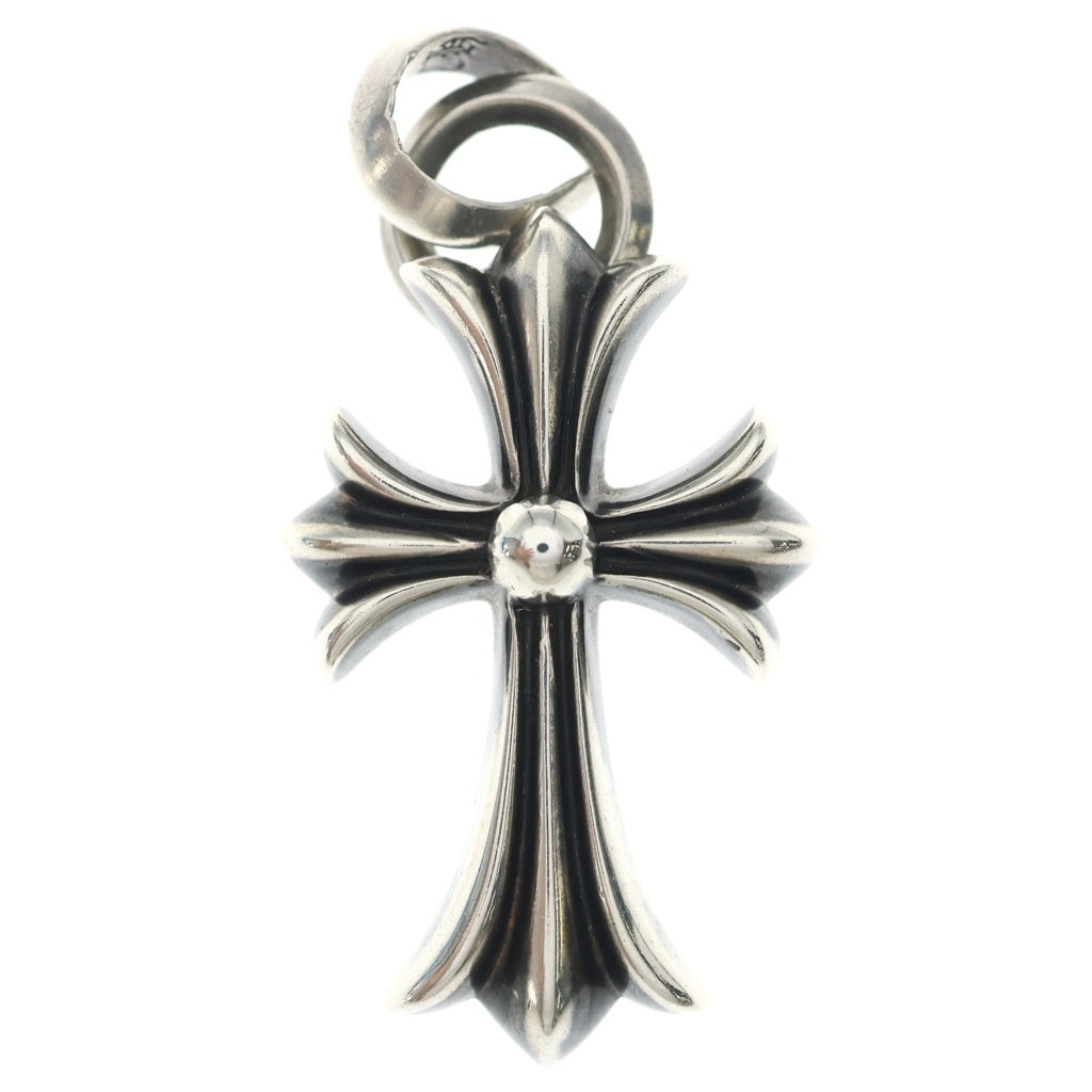 CHROME HEARTS(クロムハーツ) CH CRS SML W/BALE Wベイル スモールCHクロス ペンダントトップ シルバー BCA218
