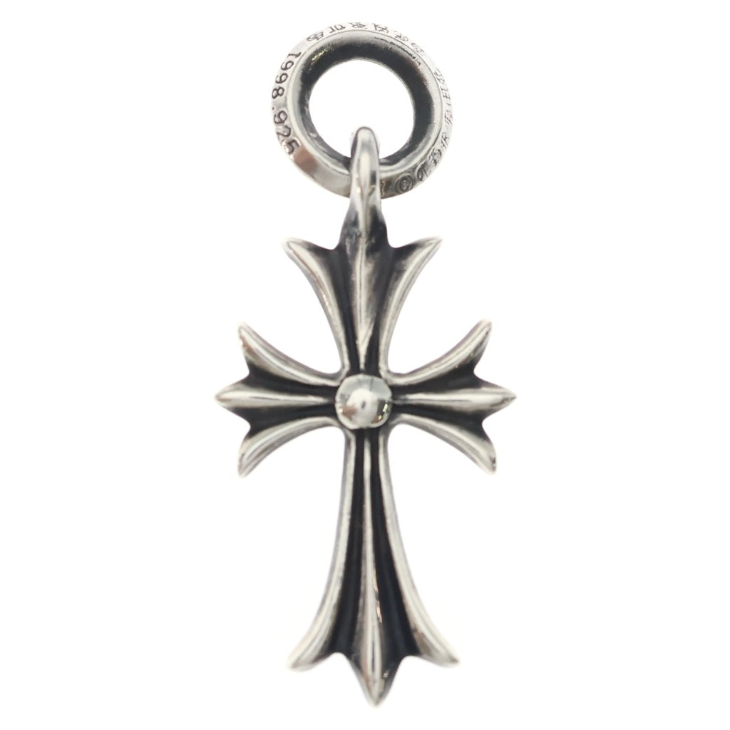 CHROME HEARTS(クロムハーツ) TINY CH CROSS タイニーCHクロス チャーム ネックレストップ シルバー BCA382