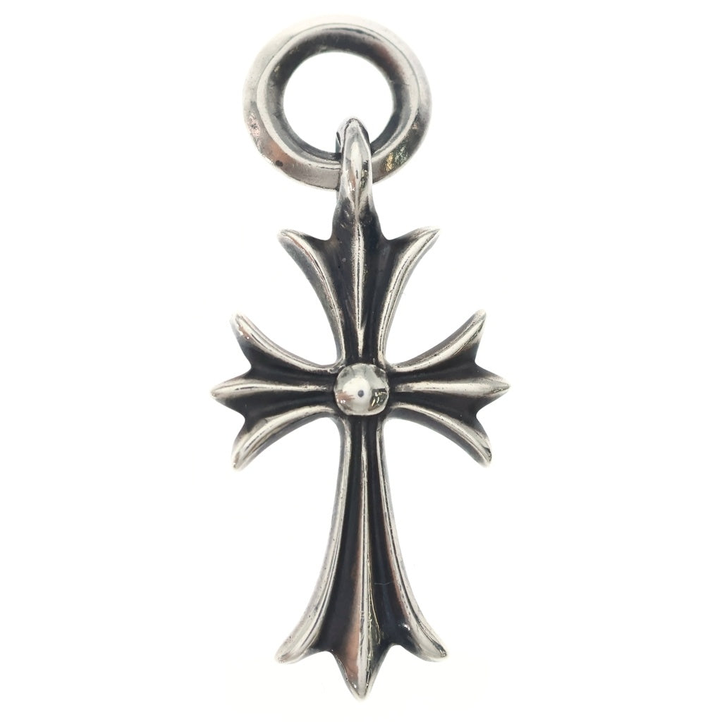 CHROME HEARTS(クロムハーツ) TINY CH CROSS タイニーCHクロス チャーム ネックレストップ シルバー BCA382