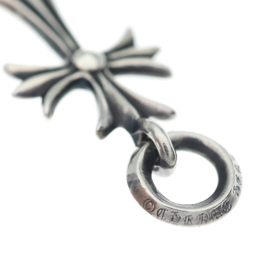 CHROME HEARTS(クロムハーツ) TINY CH CROSS タイニーCHクロス チャーム ネックレストップ シルバー BCA382