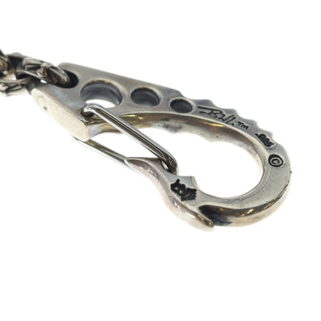Bill Wall Leather/BWL(ビルウォールレザー) FISH HOOK CROSS CHAIN フィッシュ フック クロスリンク ウォレットチェーン シルバー