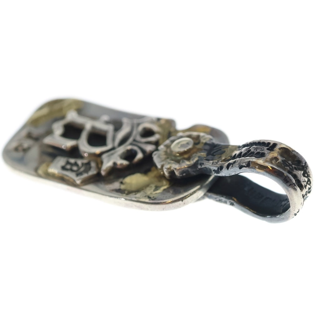 Bill Wall Leather/BWL(ビルウォールレザー) CUSTOM DOG TAG カスタム ドッグタグ ペンダントトップ シルバー