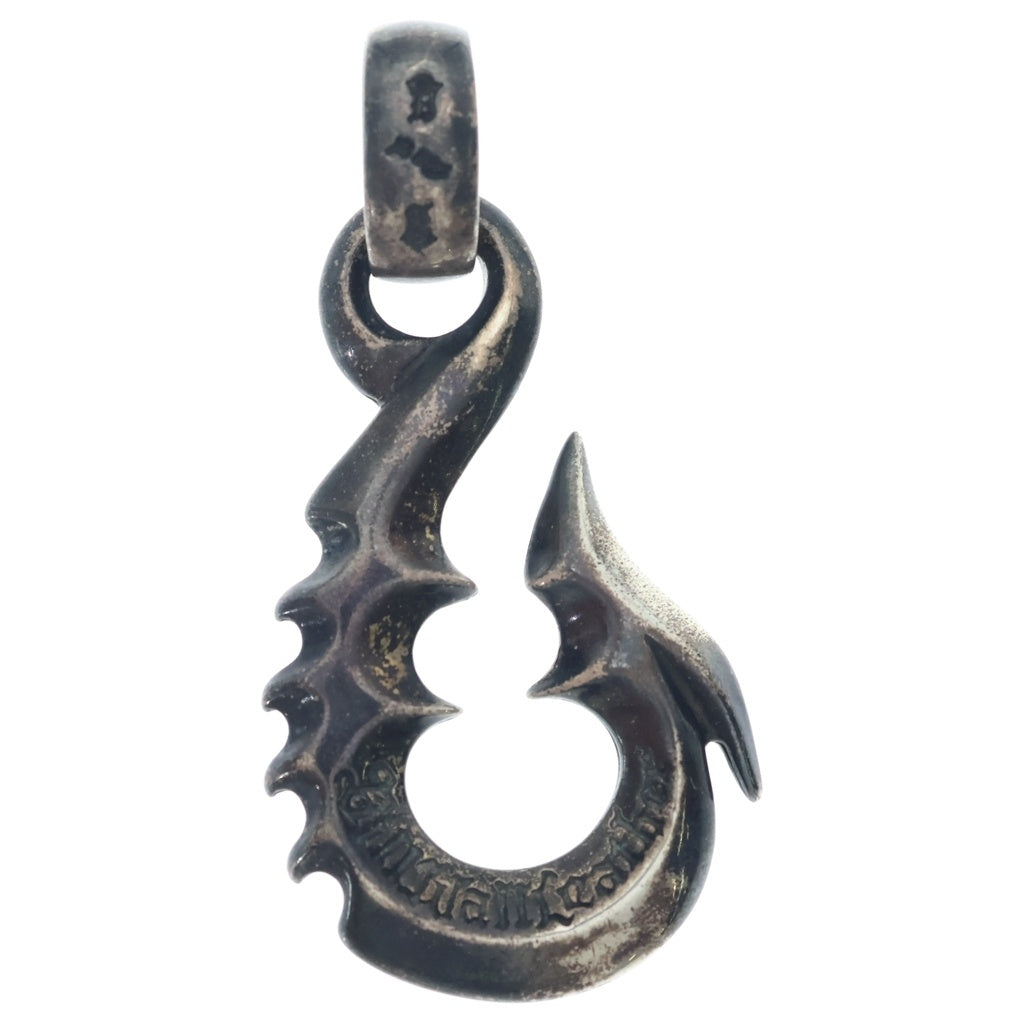 Bill Wall Leather/BWL(ビルウォールレザー) FISH HOOK フィッシュ フック クロスベイル ペンダントトップ シルバー