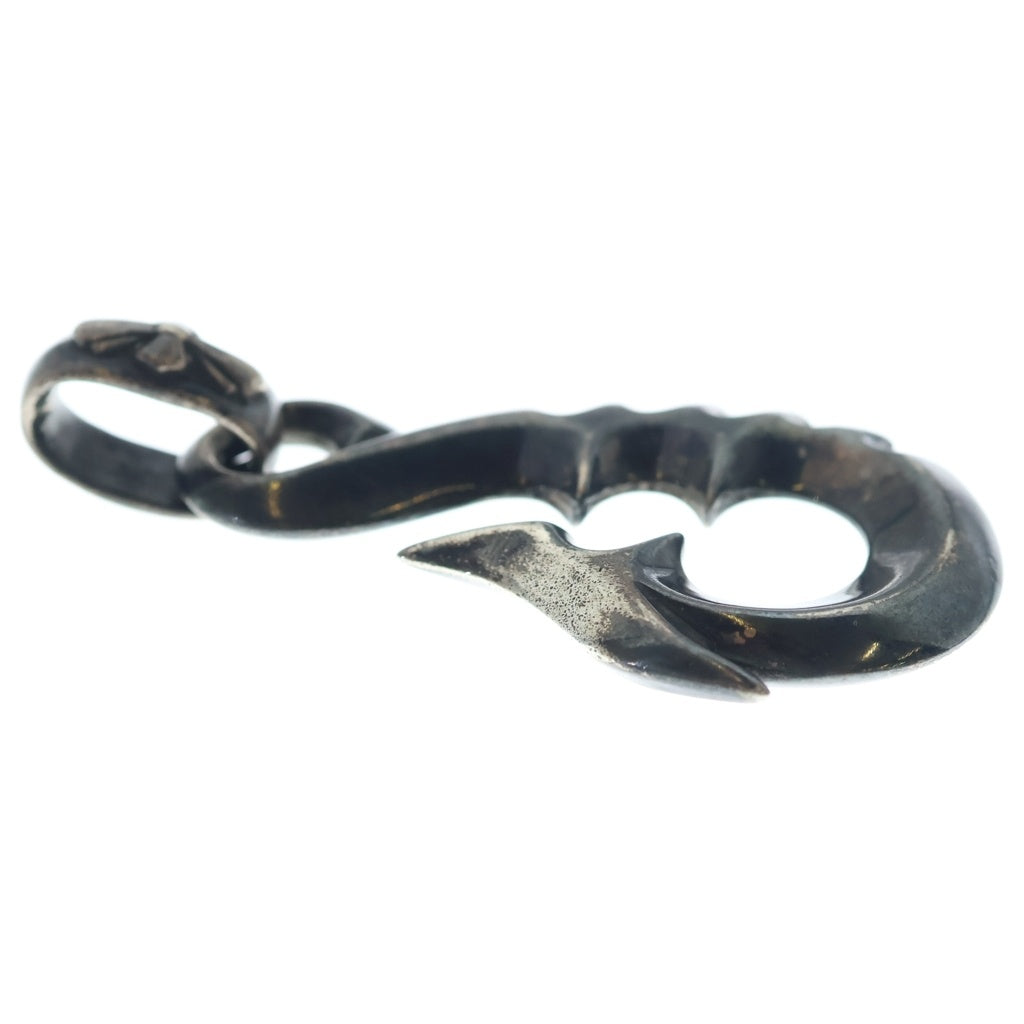 Bill Wall Leather/BWL(ビルウォールレザー) FISH HOOK フィッシュ フック クロスベイル ペンダントトップ シルバー