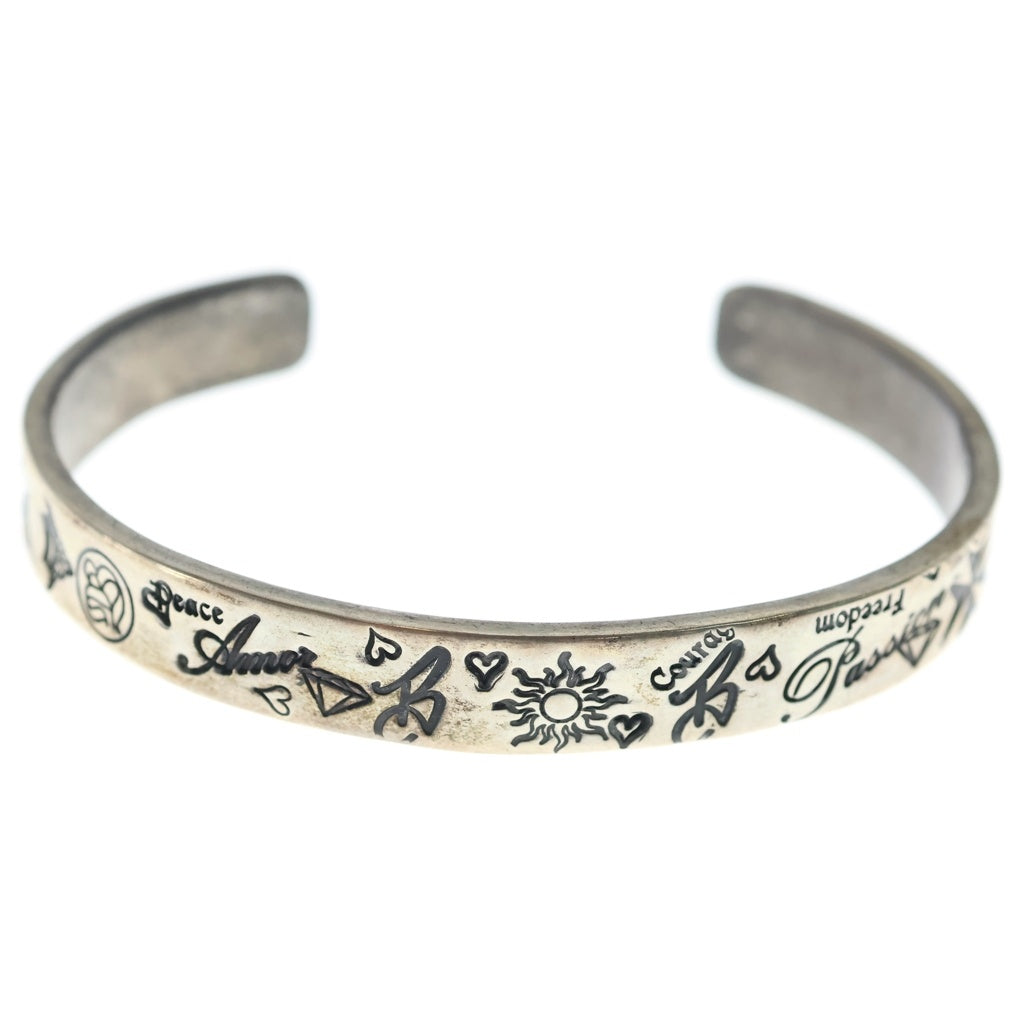 Bill Wall Leather/BWL(ビルウォールレザー) GRAPHIC BANGLE グラフィック バングル シルバー