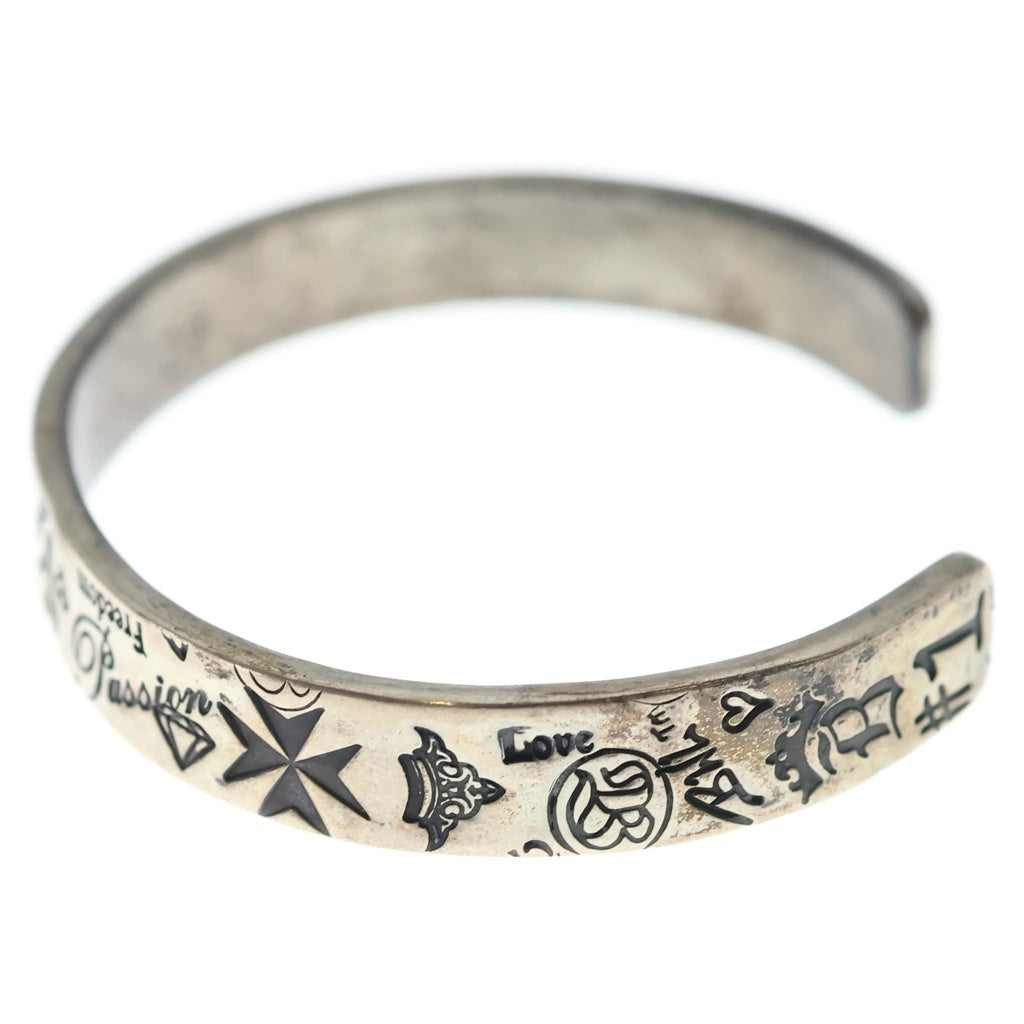 Bill Wall Leather/BWL(ビルウォールレザー) GRAPHIC BANGLE グラフィック バングル シルバー