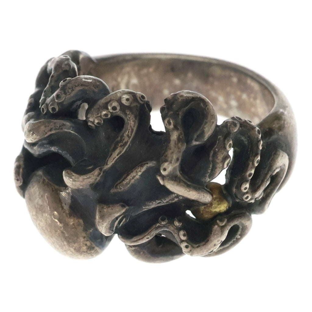 Bill Wall Leather/BWL(ビルウォールレザー) OCTOPUS RING オクトパス リング シルバー