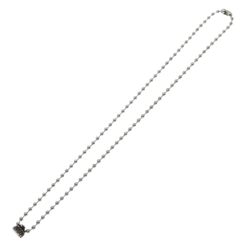 Bill Wall Leather/BWL(ビルウォールレザー) BALL CHAIN SKULL BONE ボールチェーン スカルボーン ネックレスチェーン シルバー