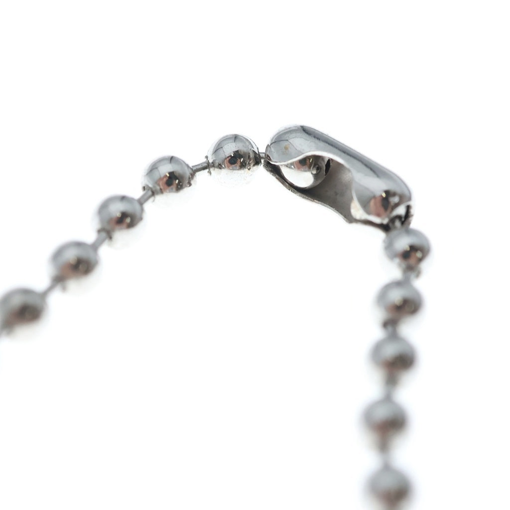 Bill Wall Leather/BWL(ビルウォールレザー) BALL CHAIN SKULL BONE ボールチェーン スカルボーン ネックレスチェーン シルバー