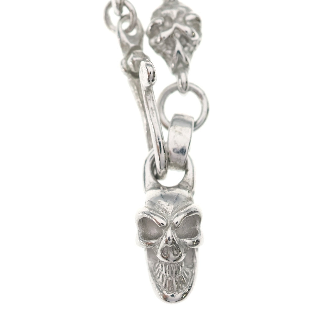Bill Wall Leather/BWL(ビルウォールレザー) SMALL SKULL LINK スモールスカルリンク ネックレスチェーン シルバー