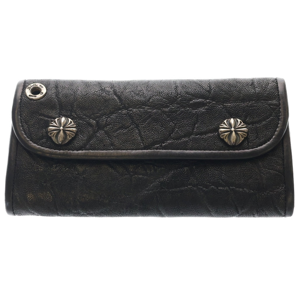 Bill Wall Leather/BWL(ビルウォールレザー) ELEPHANT LEATHER WALLET レザー ウォレット 財布 ブラック