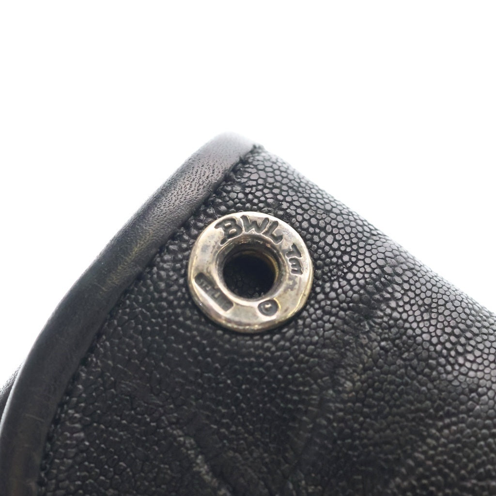 Bill Wall Leather/BWL(ビルウォールレザー) ELEPHANT LEATHER WALLET レザー ウォレット 財布 ブラック