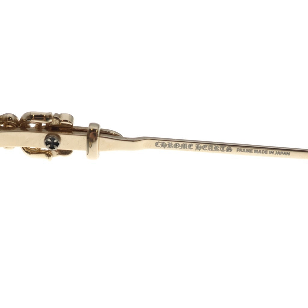 CHROME HEARTS(クロムハーツ) PARATESTES 1サイドダガーサングラス ゴールド