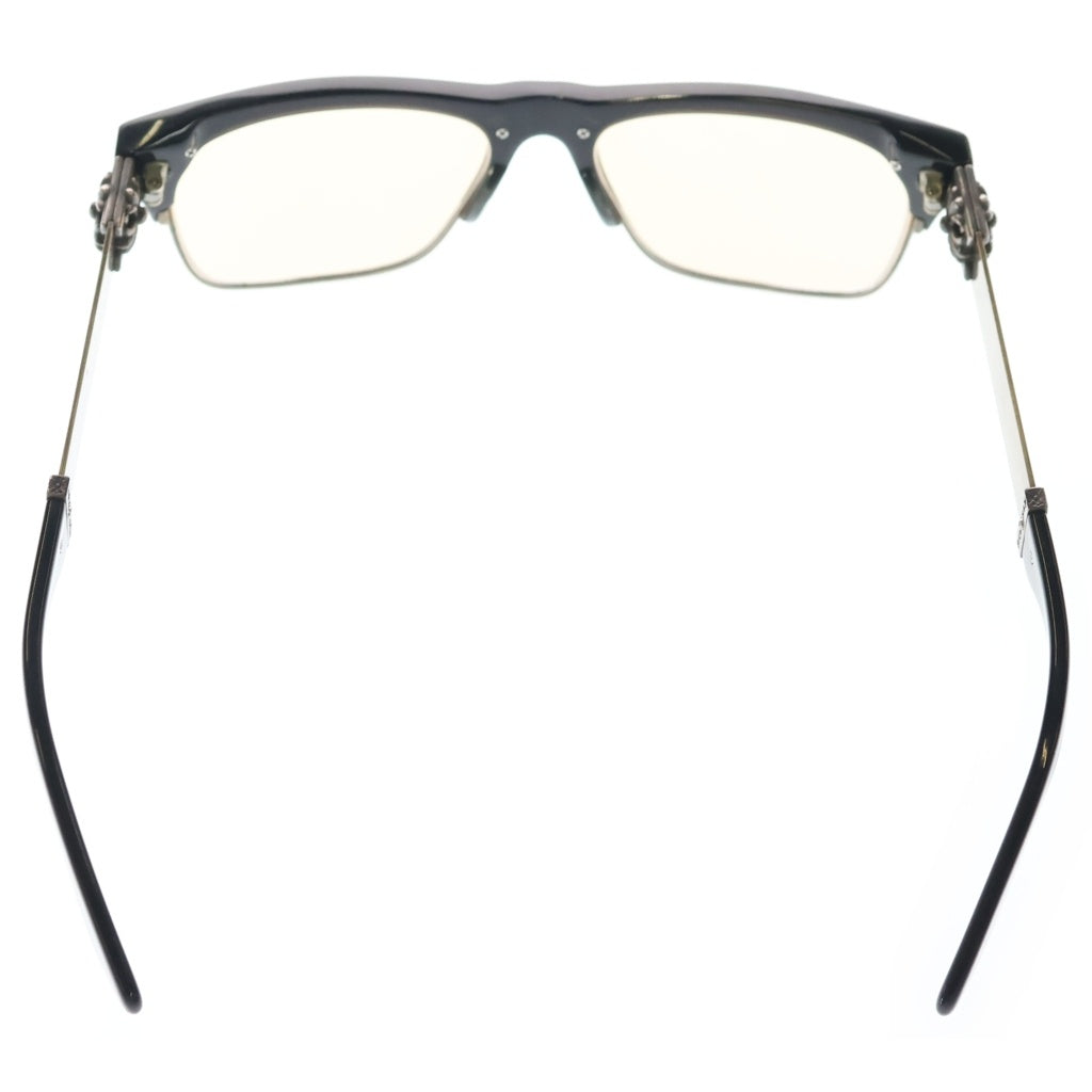 CHROME HEARTS(クロムハーツ) BALTHY CHプラステンプル サングラス シルバー/ブラック