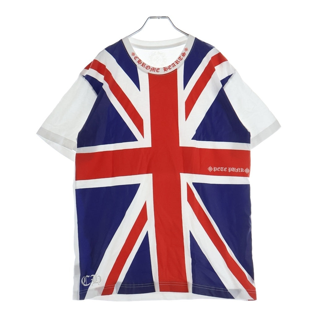 CHROME HEARTS(クロムハーツ) Union Jack Neck Logo Tee Size ユニオンジャック ネックロゴ Tシャツ
