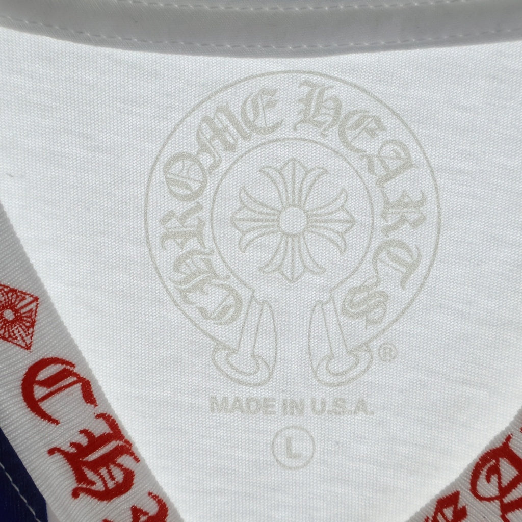 CHROME HEARTS(クロムハーツ) Union Jack Neck Logo Tee Size ユニオンジャック ネックロゴ Tシャツ