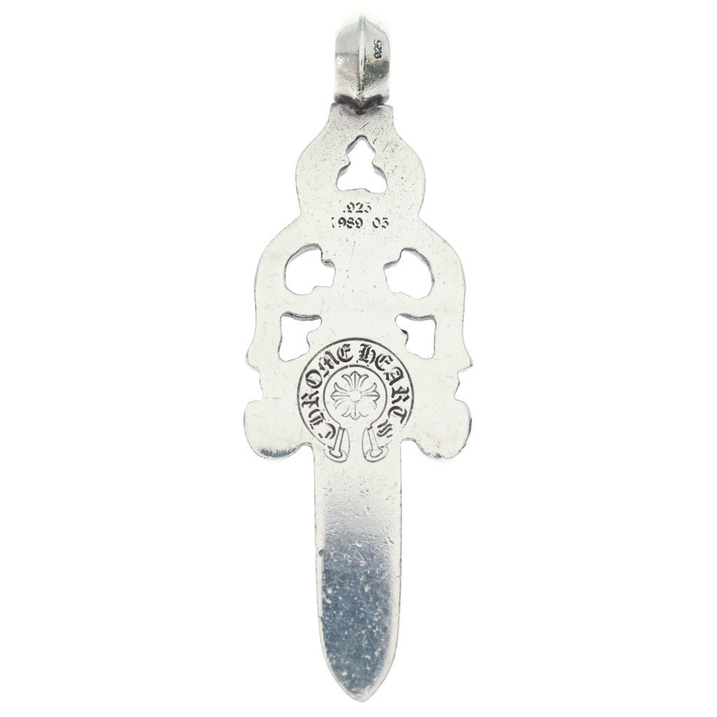 CHROME HEARTS(クロムハーツ) LARGE DAGGER ラージダガーペンダントトップ シルバー BCA282