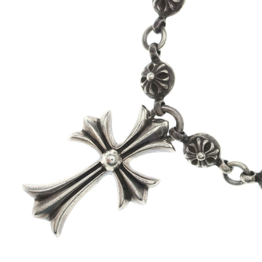 CHROME HEARTS(クロムハーツ) #1 CRSBL CHN SML CH CRS クロスボールチェーン スモールCHクロス ネックレス シルバー BCA193