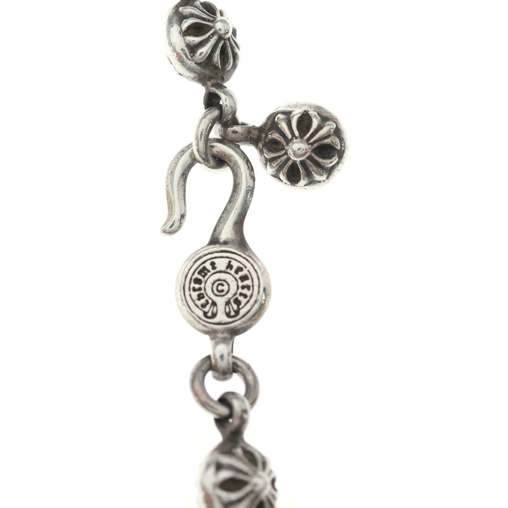 CHROME HEARTS(クロムハーツ) #1 CRSBL CHN SML CH CRS クロスボールチェーン スモールCHクロス ネックレス シルバー BCA193