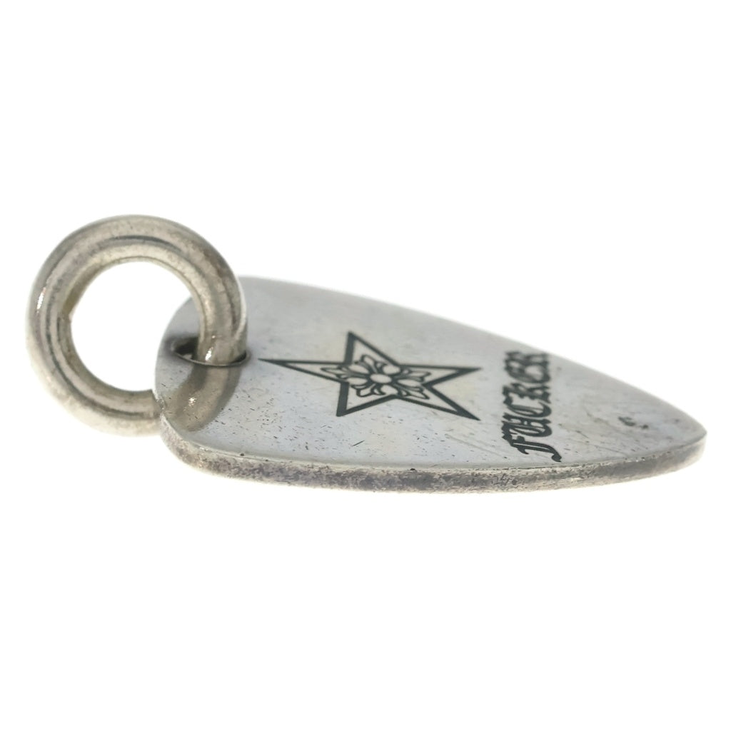 CHROME HEARTS(クロムハーツ) GUITAR PICK STAR FUCKER ギターピック スターファッカー ペンダントトップ シルバー