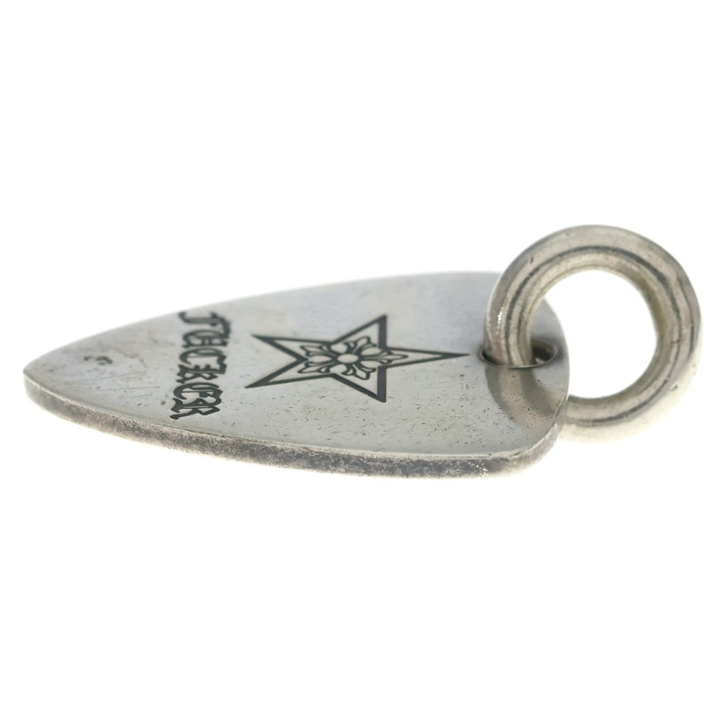 CHROME HEARTS(クロムハーツ) GUITAR PICK STAR FUCKER ギターピック スターファッカー ペンダントトップ シルバー