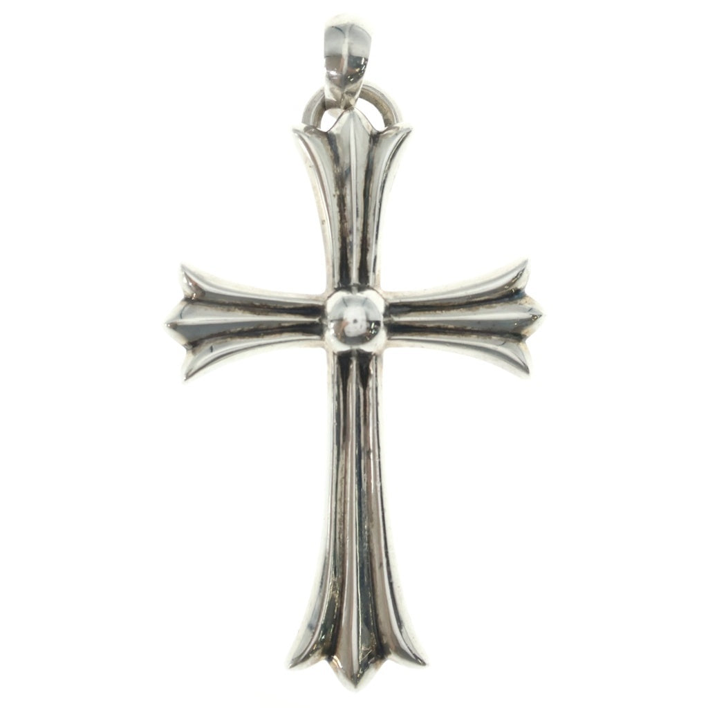 CHROME HEARTS(クロムハーツ) LG W BALE ラージCHクロス Wベイル ネックレストップ シルバー BCA393