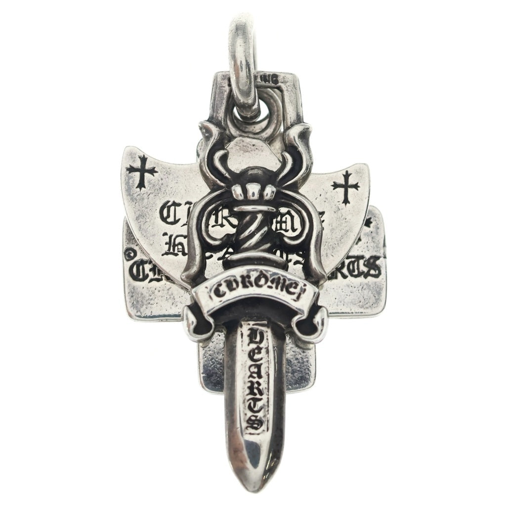 CHROME HEARTS(クロムハーツ) OLD 3TRINKETS オールド 3トリンケッツ ペンダントトップ シルバー BCA202